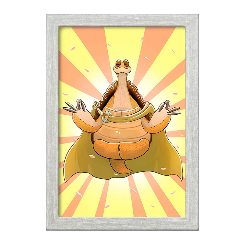 تابلو خندالو طرح پاندا کونگ فو کار کد F10352