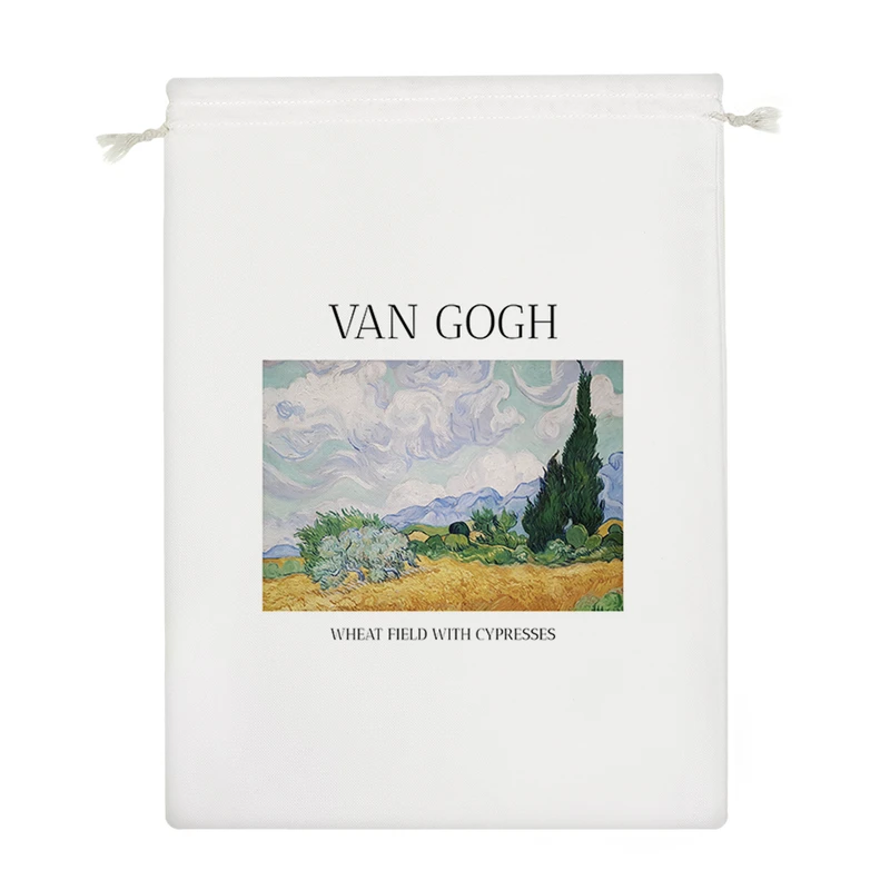 نظم دهنده خندالو مدل مزرعه گندم با سروها ونسان ونگوگ کد H2004