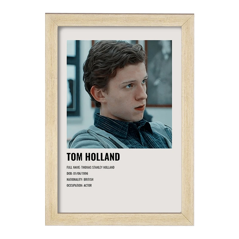تابلو خندالو طرح تام هالند (Tom Holland) کد F13157