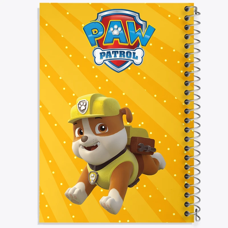 دفتر ژورنال نویسی 50 برگ خندالو مدل نقطه ای طرح رابل سگ های نگهبان کد F11017