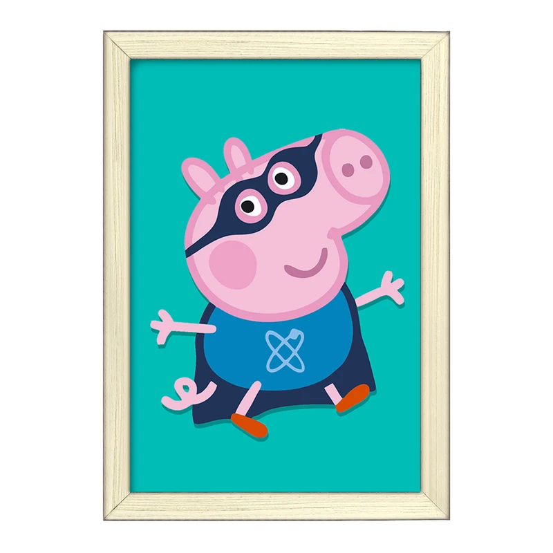 تابلو خندالو طرح جورج انیمیشن پپا پیگ Peppa pig  کد 22069
