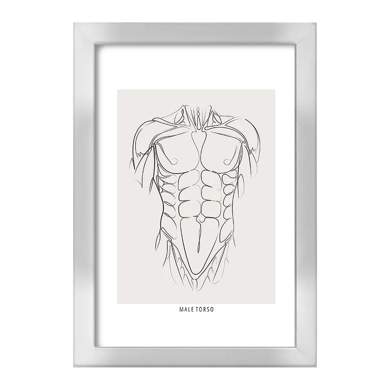 تابلو خندالو طرح آناتومی بدن (Body Anatomy) کد F13929