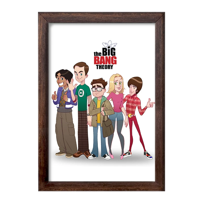 تابلو خندالو طرح سریال تئوری بیگ بنگ The Big Bang Theory  کد 13301