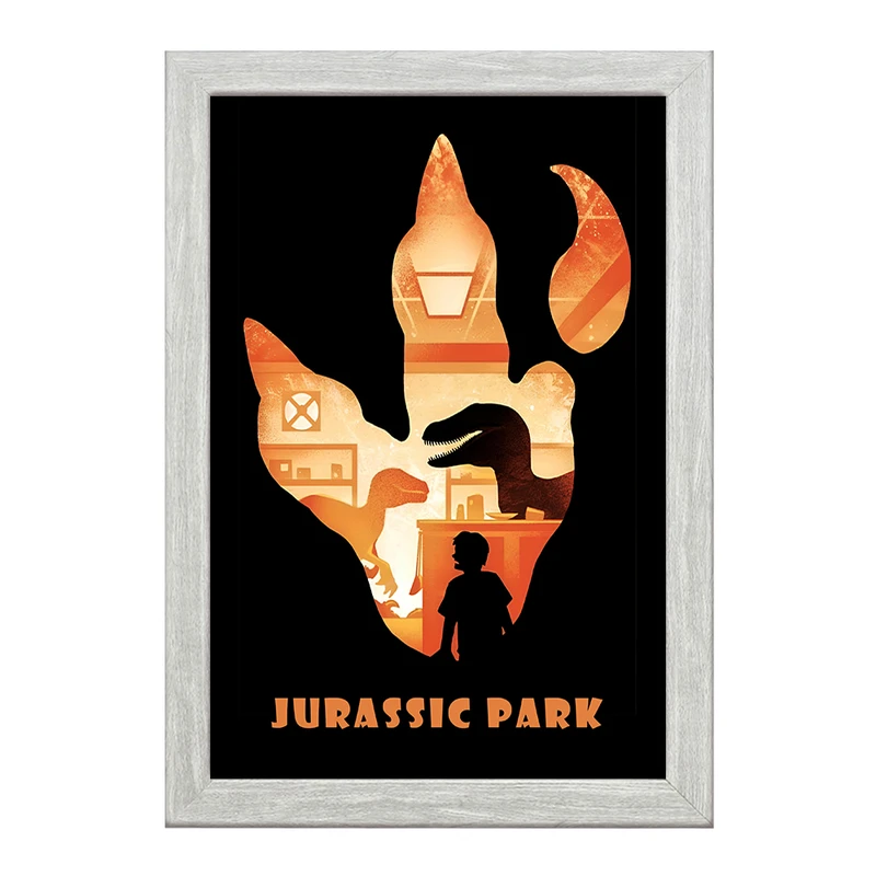 تابلو خندالو طرح ژوراسیک (Jurassic Park) کد F13772