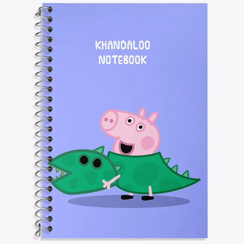 دفتر لغت 50 برگ خندالو طرح انیمیشن پپا پیگ (Peppa Pig) کد N9292