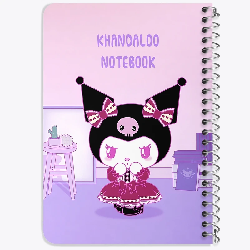 دفتر یادداشت 50 برگ خندالو طرح کرومی (Kuromi) کد N8996