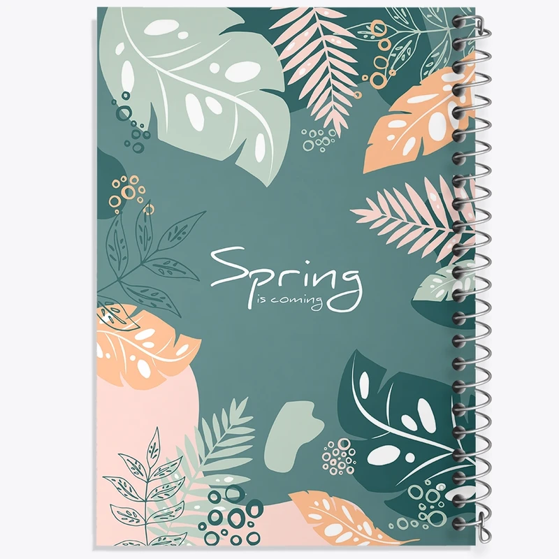 دفتر طراحی 50 برگ خندالو طرح بهار کد N876