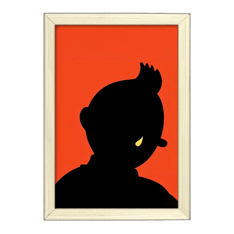تابلو خندالو طرح تن تن (Tintin) کد F10331