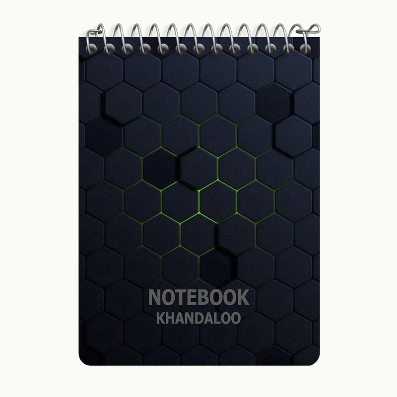 دفتر یادداشت 50 برگ خندالو طرح مدرن کد N7600