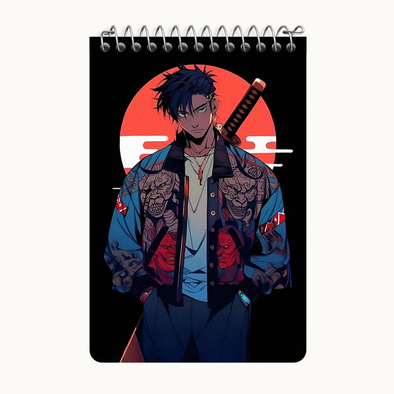 دفتر یادداشت 50 برگ خندالو طرح پسرانه کد F4487