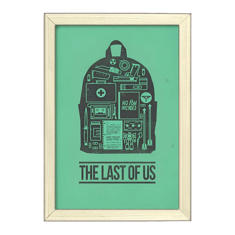 تابلو خندالو طرح لست آف آس (The Last Of Us) کد F13596