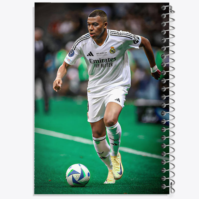 دفتر مشق 50 برگ خندالو طرح کیلیان امباپه کد F4613