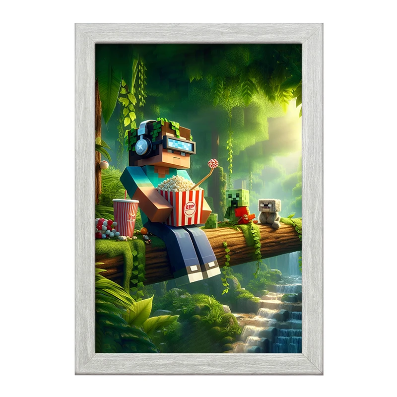 تابلو خندالو طرح ماینکرافت (Minecraft) کد F3548