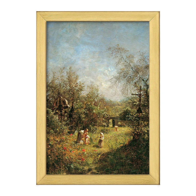 تابلو خندالو طرح نقاشی ورفالنر فریدهوف در گویسرن اثر اولگا ویزینگر کد F12475