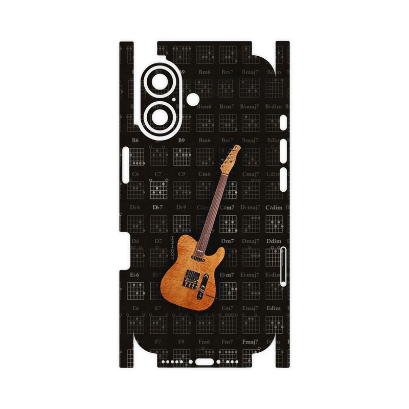 برچسب پوششی ماهوت مدل Guitar_Instrument-FullSkin مناسب برای گوشی موبایل اپل iPhone 17
