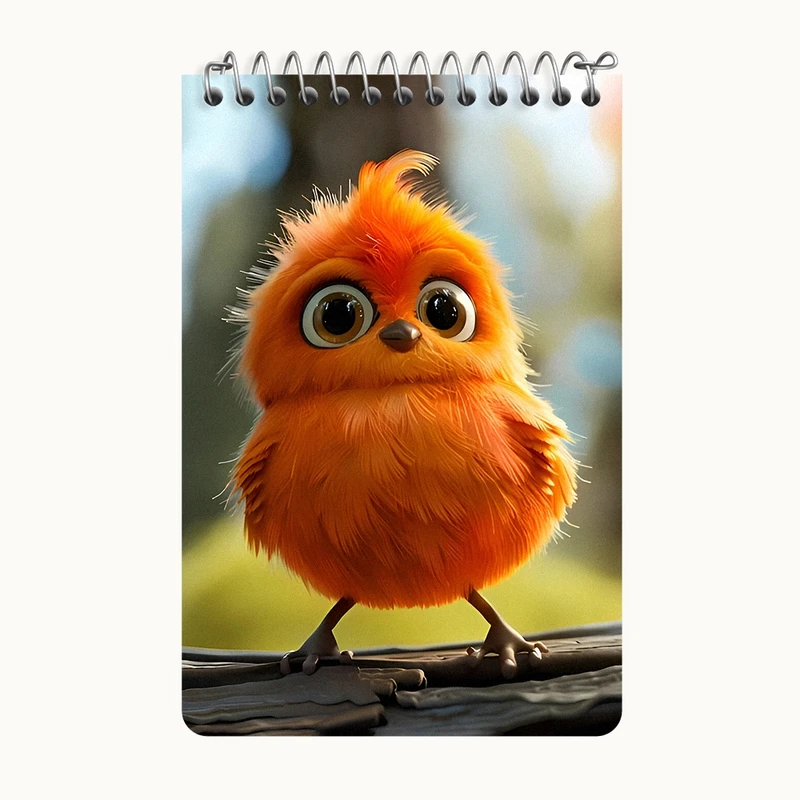 دفتر یادداشت 50 برگ خندالو طرح جوجه بامزه کد F9509