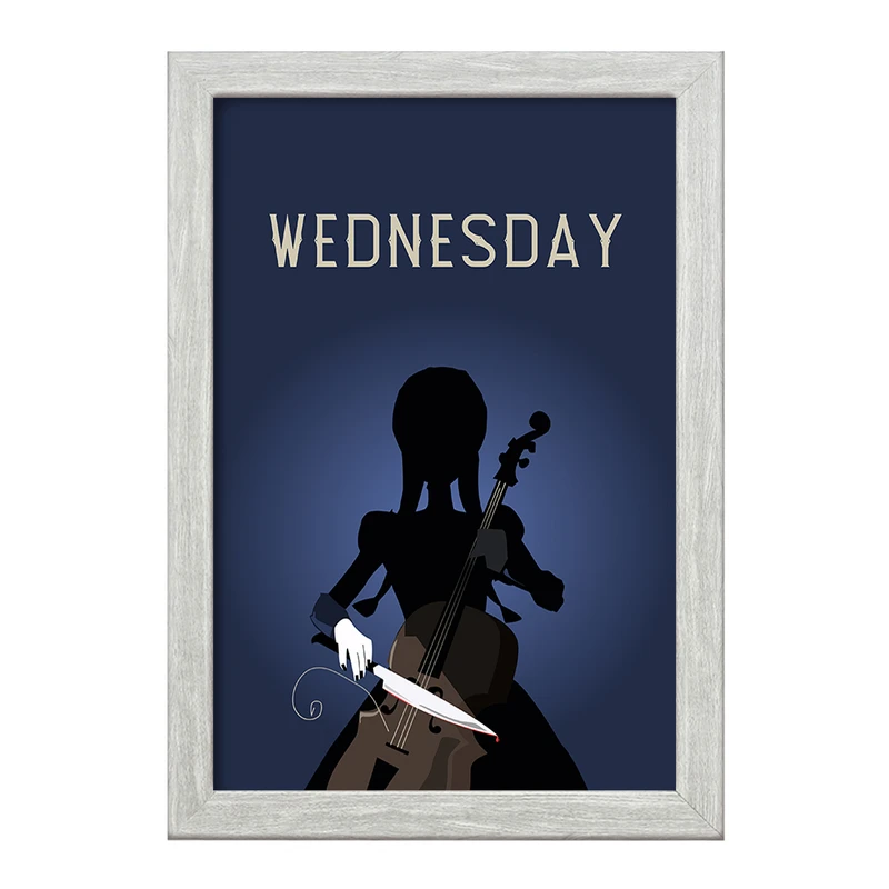 تابلو خندالو طرح ونزدی (Wednesday) کد F2468