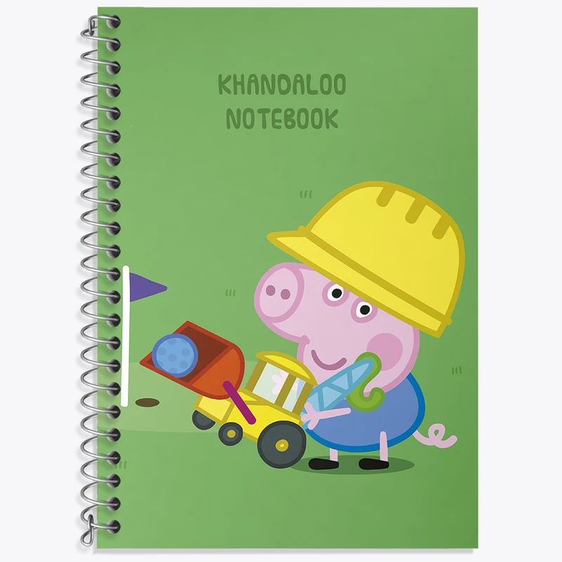 دفتر نت موسیقی 50 برگ خندالو طرح انیمیشن پپا پیگ (Peppa Pig) کد N9258