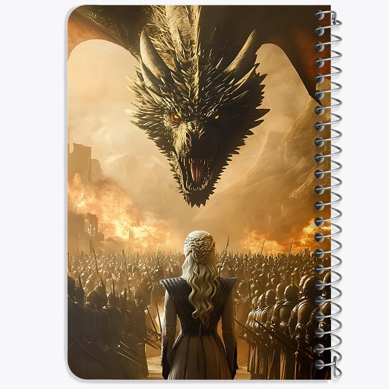 دفتر یادداشت 50 برگ خندالو طرح گیم آف ترونز (Game of Thrones) کد F12912