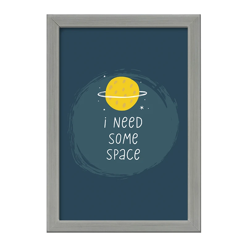 تابلو خندالو طرح فضایی کد F2538