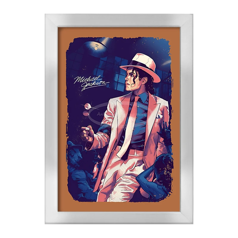 تابلو خندالو طرح مایکل جکسون (Michael Jackson) کد F13548