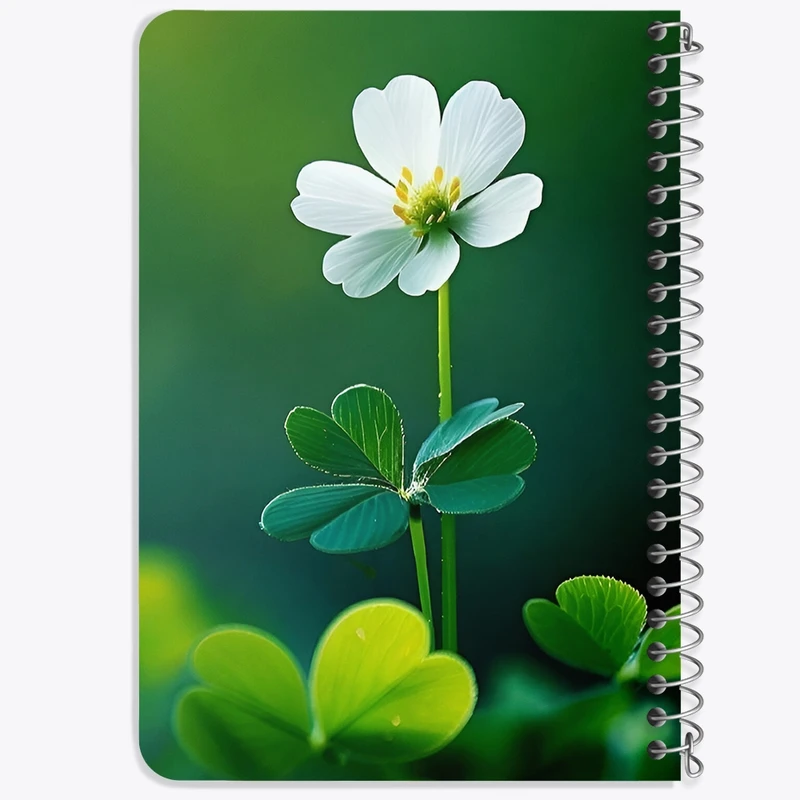 دفتر یادداشت 50 برگ خندالو طرح گل کد F10915
