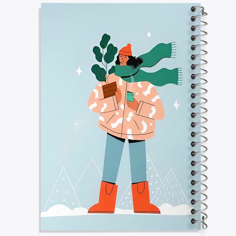 دفتر طراحی 50 برگ خندالو طرح دخترانه کد N5666