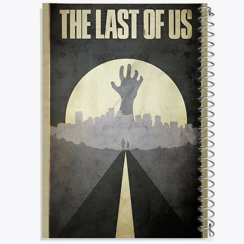 دفتر ژورنال نویسی 50 برگ خندالو مدل نقطه ای طرح آخرین بازمانده از ما (The Last Of Us) کد F13584