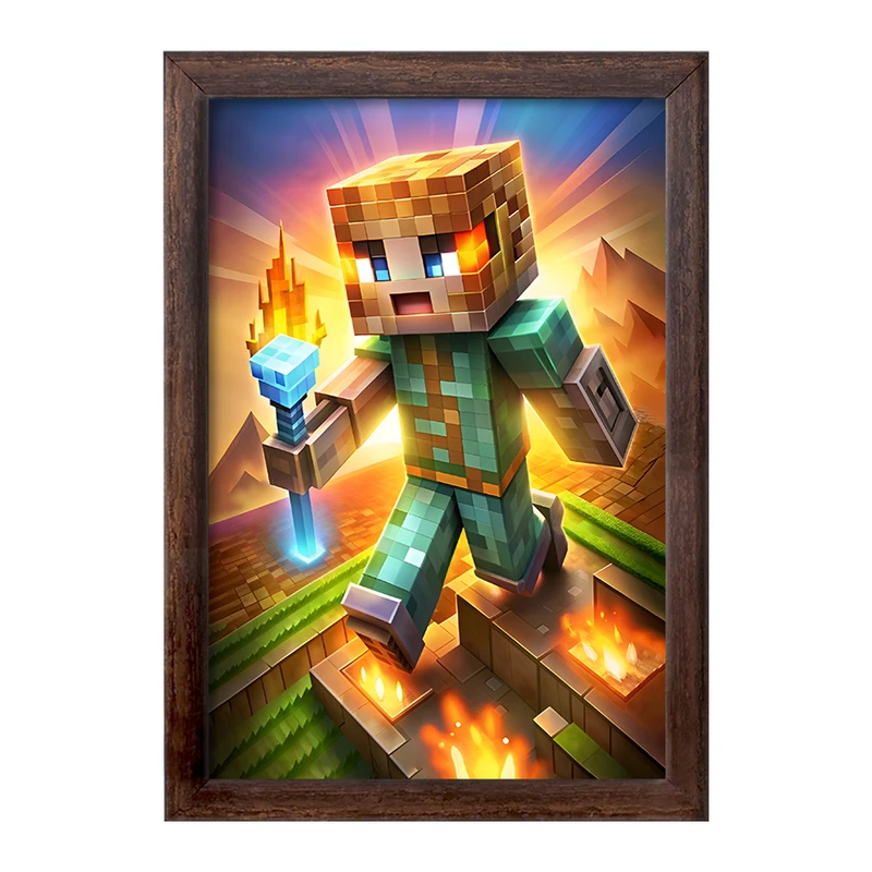 تابلو خندالو طرح ماینکرافت (Minecraft) کد F12059