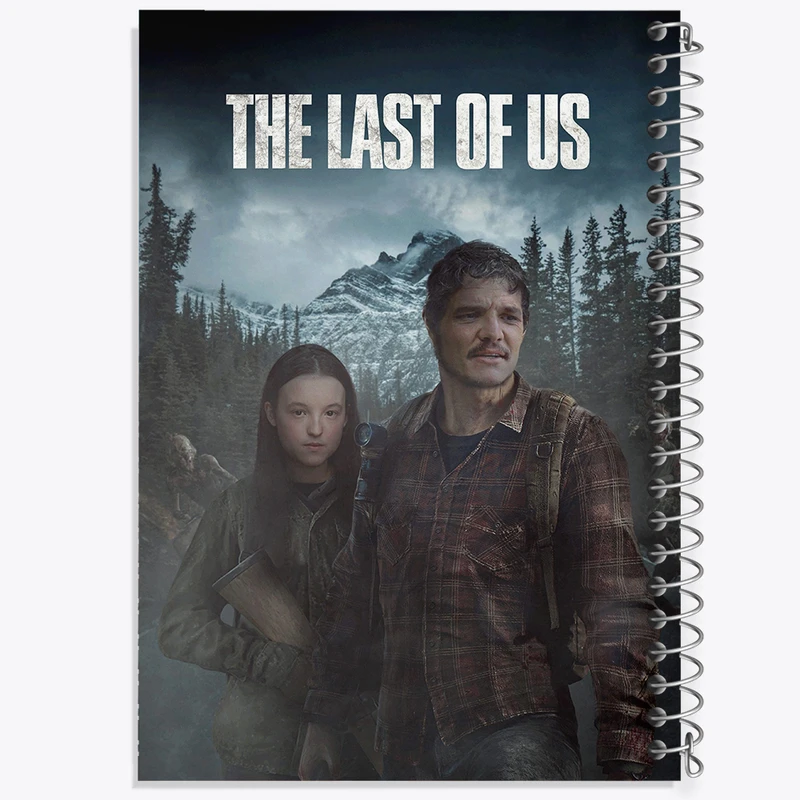 دفتر نقاشی 50 برگ خندالو طرح (The Last Of Us) آخرین بازمانده از ما کد N9309
