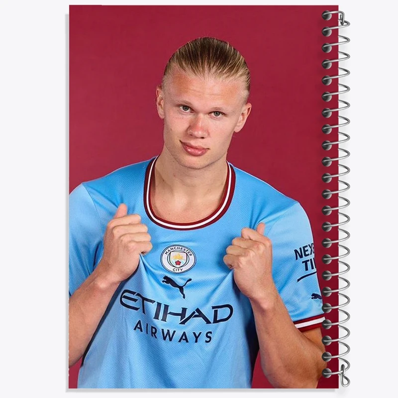 دفتر طراحی 50 برگ خندالو طرح ارلینگ هالند (Erling Haaland) کد 36361