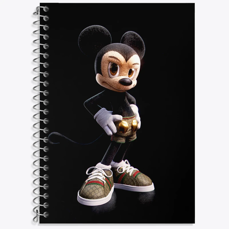 دفتر نت موسیقی 50 برگ خندالو طرح میکی موس (Mickey mouse) کد N7917