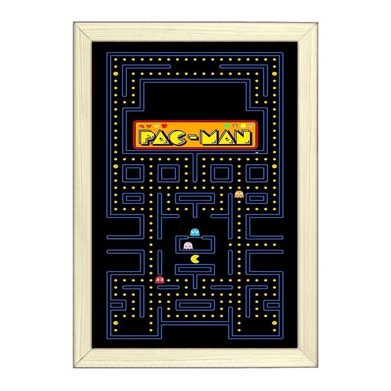تابلو خندالو طرح پک من (PAC-MAN) کد F10175