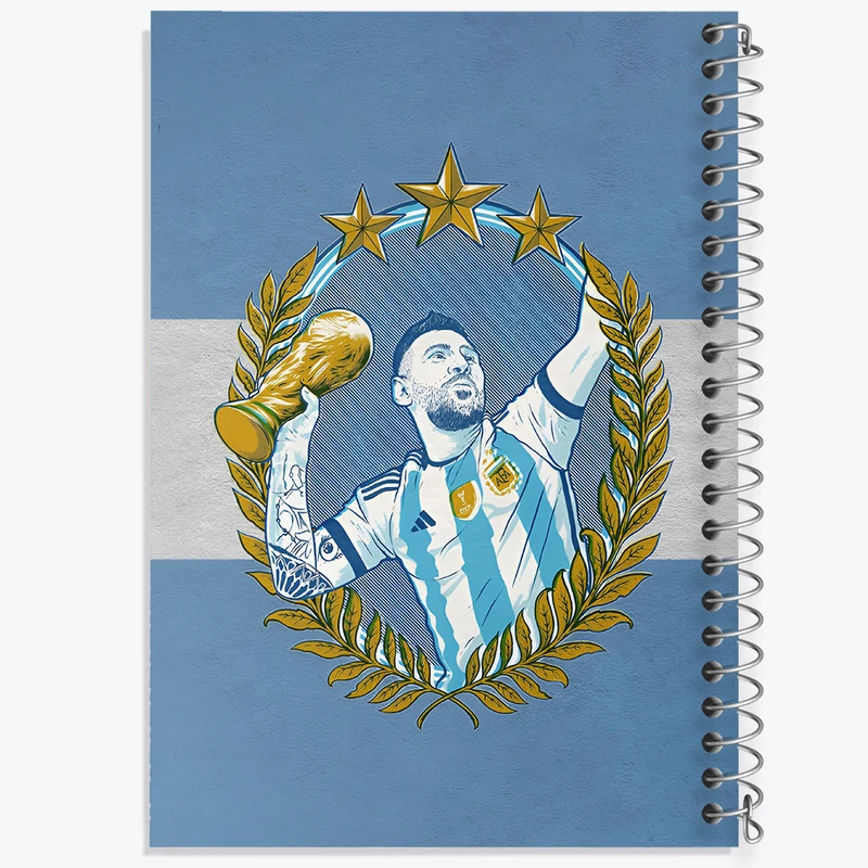 دفتر نقاشی 50 برگ خندالو طرح لیونل مسی کد N8261