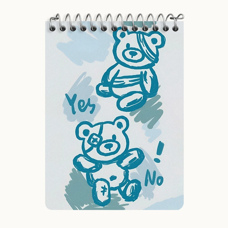 دفتر یادداشت 50 برگ خندالو طرح خرس تدی کد N8502