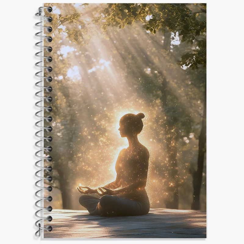 دفتر نت موسیقی 50 برگ خندالو طرح مدیتیشن (Meditation) کد F8895