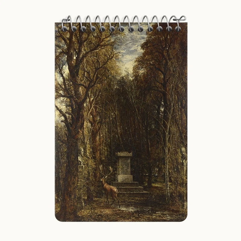 دفتر یادداشت 50 برگ خندالو طرح نقاشی سنوتاف به یاد سر جاشوا اثر رینولدز کد F12355