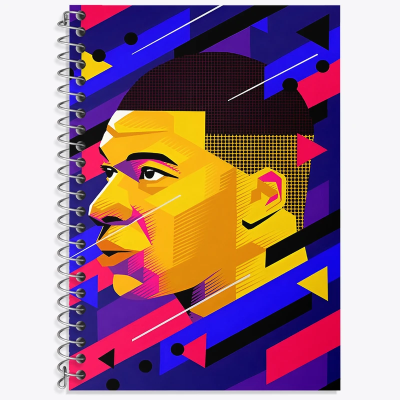 دفتر نت موسیقی 50 برگ خندالو طرح کیلیان امباپه کد F4615