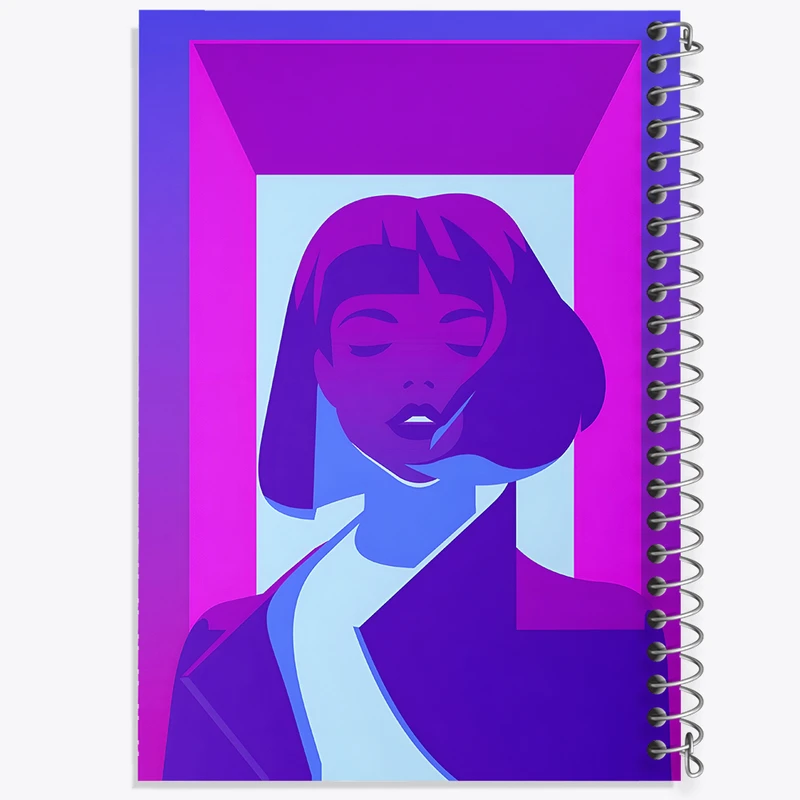 دفتر مشق 50 برگ خندالو طرح دخترانه کد F4799