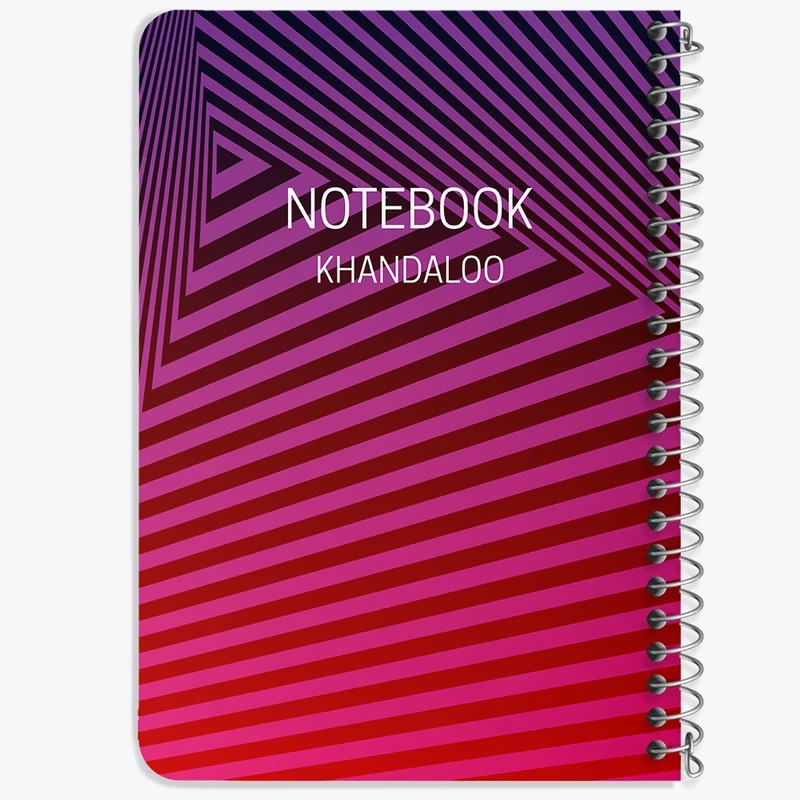 دفتر یادداشت 50 برگ خندالو طرح مدرن کد N363