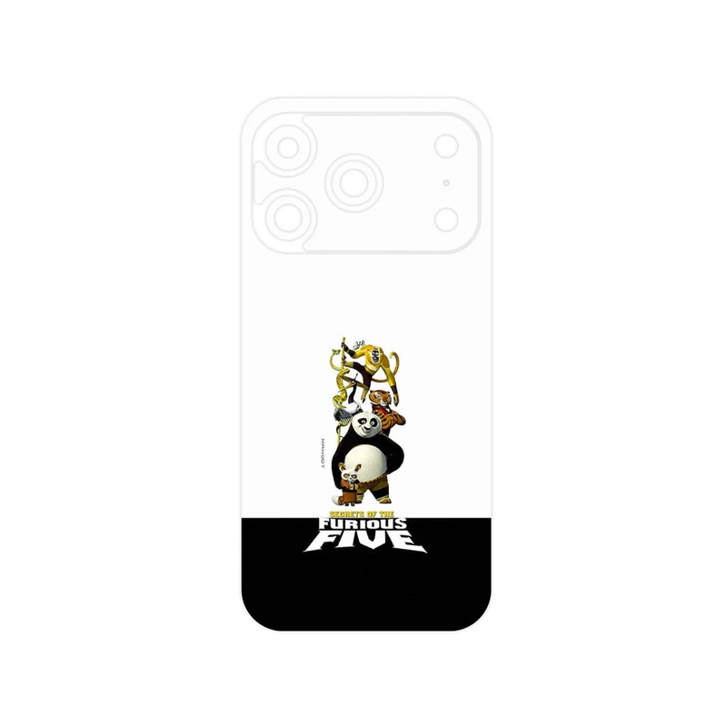 برچسب پوششی ماهوت مدل Kung Fu Panda مناسب برای گوشی موبایل اپل iPhone 17 Pro