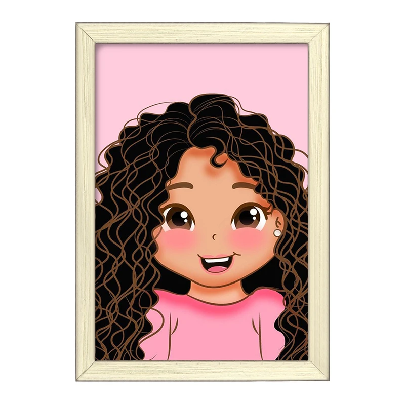 تابلو خندالو طرح دخترانه فانتزی کد 25734