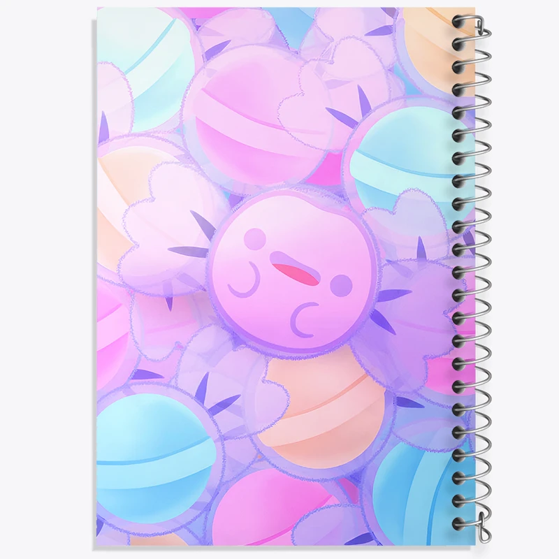 دفتر مشق 50 برگ خندالو طرح فانتزی کد N8179