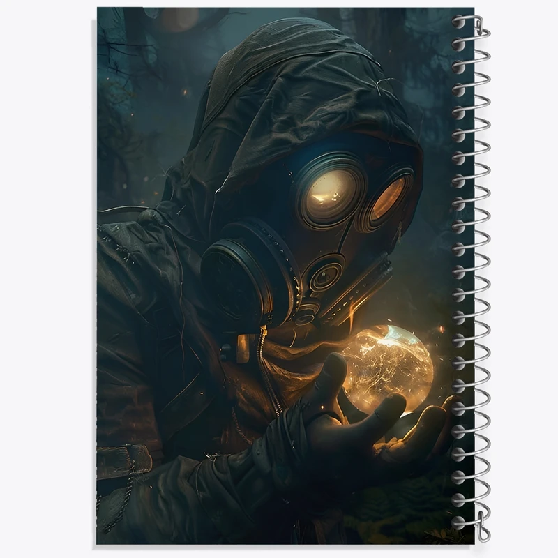 دفتر ژورنال نویسی 50 برگ خندالو مدل نقطه ای طرح فضایی کد F12765