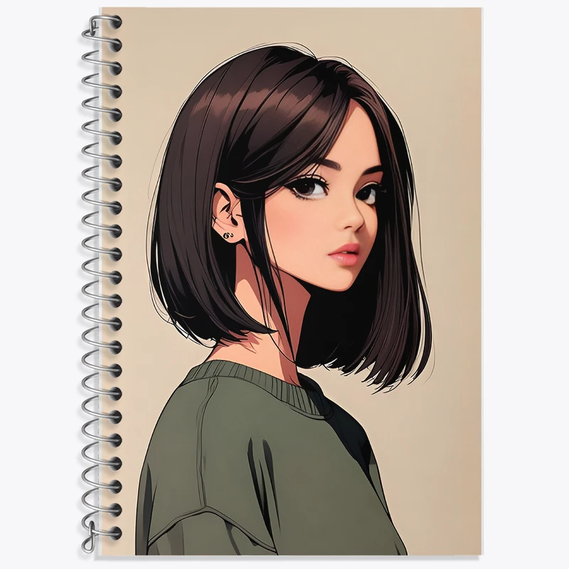 دفتر نت موسیقی 50 برگ خندالو طرح دخترانه کد F12053