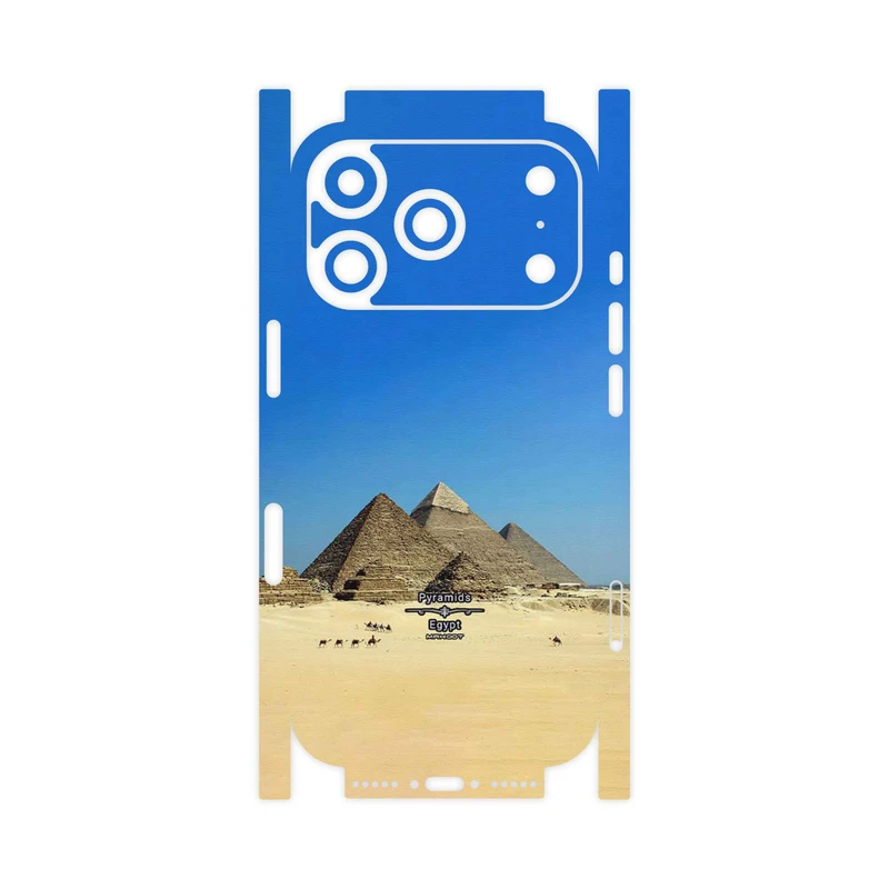 برچسب پوششی ماهوت مدل Pyramids of Egypt-FullSkin مناسب برای گوشی موبایل اپل iPhone 17 Pro