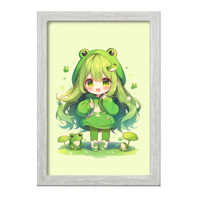 تابلو خندالو طرح دخترانه کیوت کد F5411