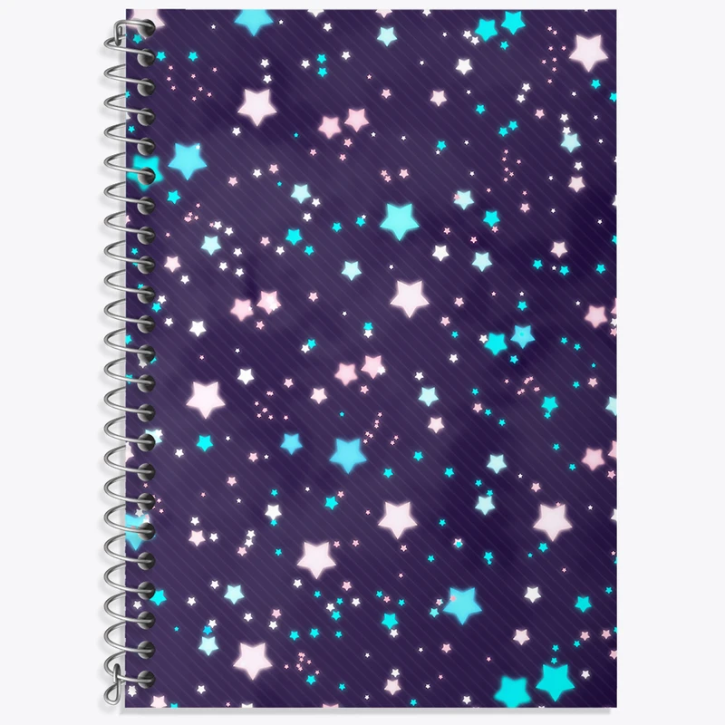 دفتر نت موسیقی 50 برگ خندالو طرح پترن ستاره کد N8043