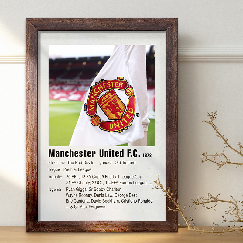 تابلو خندالو طرح منچستریونایتد (Manchester United) کد F11245