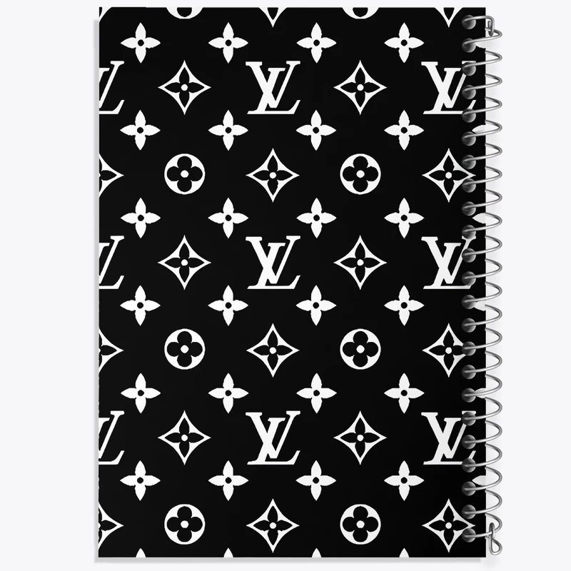 دفتر ژورنال نویسی 50 برگ خندالو مدل نقطه ای طرح لویی ویتون (Louis Vuitton) کد N7141